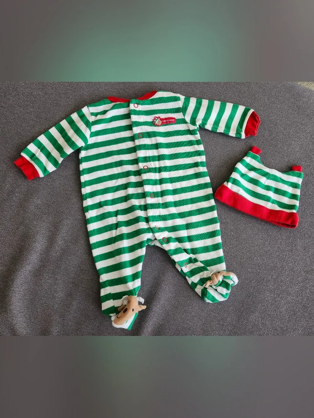 Baby's First Christmas Stocking & Clothing Bundle
